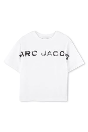 Maglietta con stampa logo MARC JACOBS KIDS | W6044810P